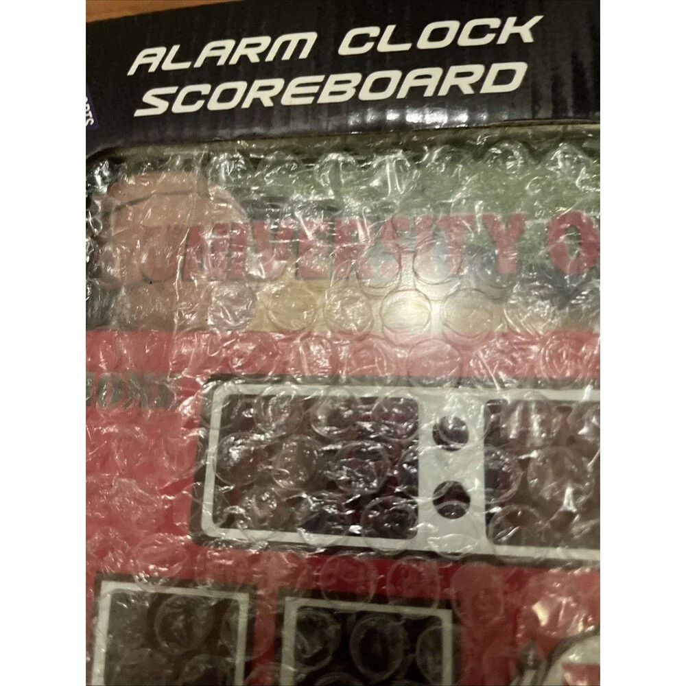 University Of Utah Digital Alarm Clock Scoreboard Multi-Color